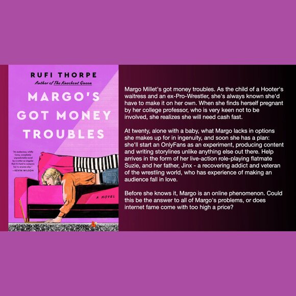 Margo's Got Money Troubles by Rufi Thorpe- BOTM- Brand New- Never Opened! - Picture 11 of 14